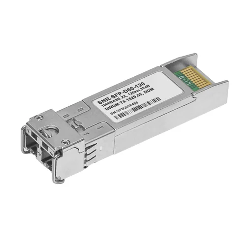 Модуль SFP 1.25G DWDM оптический, дальность до 120км (32dB), 1529.55нм
