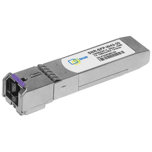 Модуль SFP WDM, дальность до 20км (12dB), 1490/1310nm