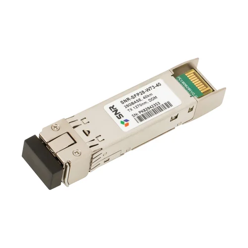 Модуль SFP28 WDM, 25GBASE, разъем LC, дальность до 40км, 1270нм