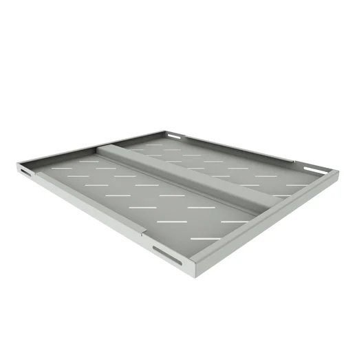 Полка стационарная усиленная для шкафов глубиной 800мм, (глубина полки 550мм) распределенная нагрузка 120кг, цвет-серый (SNR-SHELF-08055-120G)