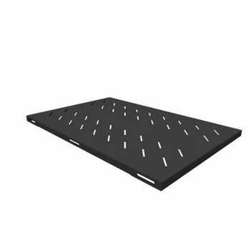 Полка стационарная усиленная для шкафов глубиной 1000мм, (глубина полки 710мм) распределенная нагрузка 120кг, цвет-черный (SNR-SHELF-10071-120B)