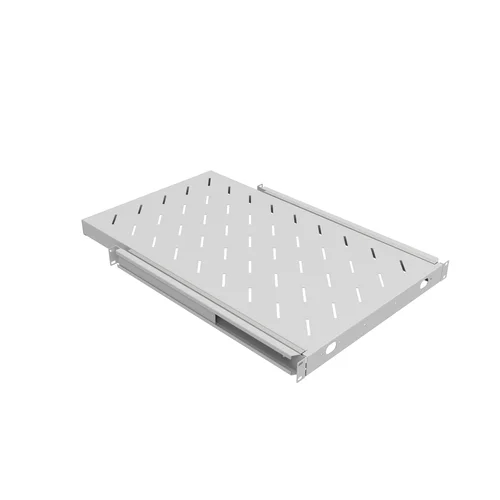 Полка выдвижная для шкафов глубиной 1000мм, (глубина полки 710мм) распределенная нагрузка 20кг, цвет-серый (SNR-SHELF-10071-20GS