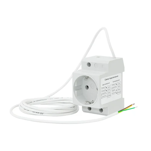 Розетка управляемая SNR-SMART-DIN-NC-BA