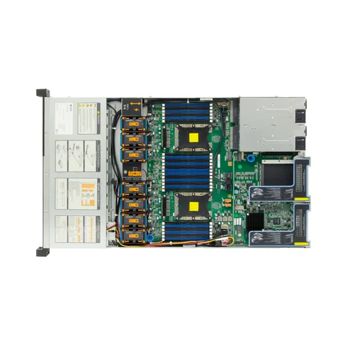 Серверная платформа SNR-SR1204RS, 1U, Scalable, DDR4, 4xHDD, резервируемый БП