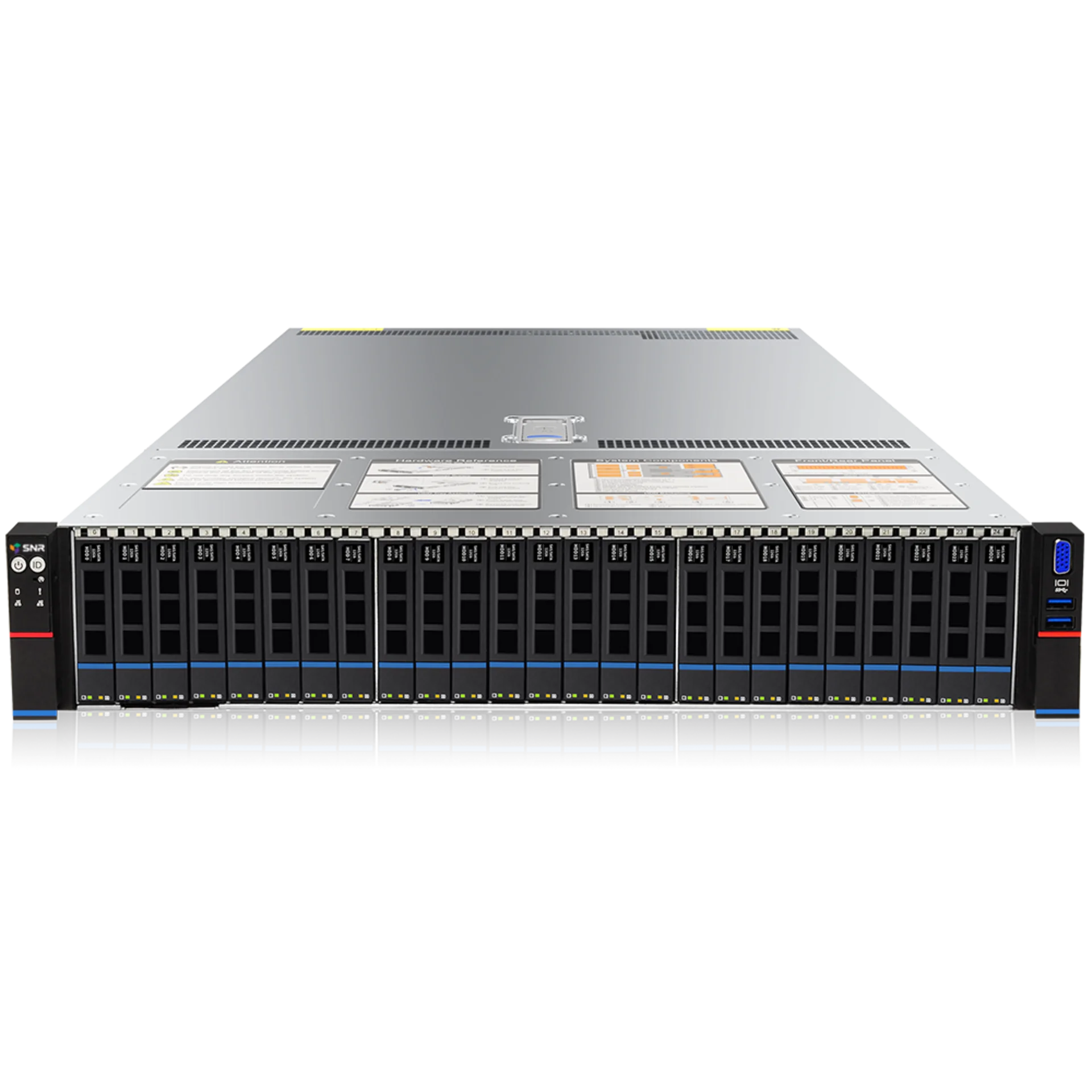 Серверная платформа SNR-SR2325RS, 2U, Scalable Gen3, DDR4, 25xHDD, резервируемый БП