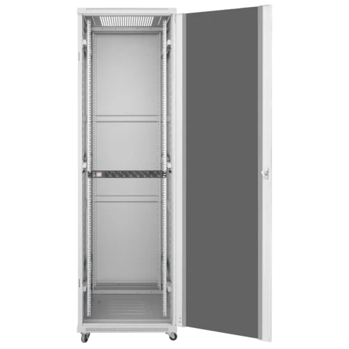 Шкаф телекоммуникационный напольный 27U 600x600мм, серия TFC (SNR-TFC-276060-GS-G-SF)