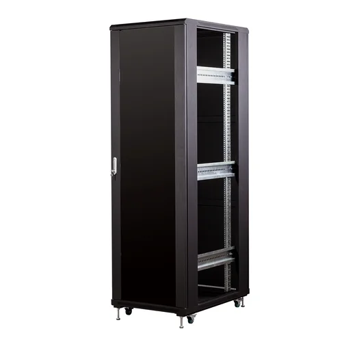 Шкаф телекоммуникационный напольный 32U 600x600мм, серия TFC (SNR-TFC-326060-GS-B-SF)