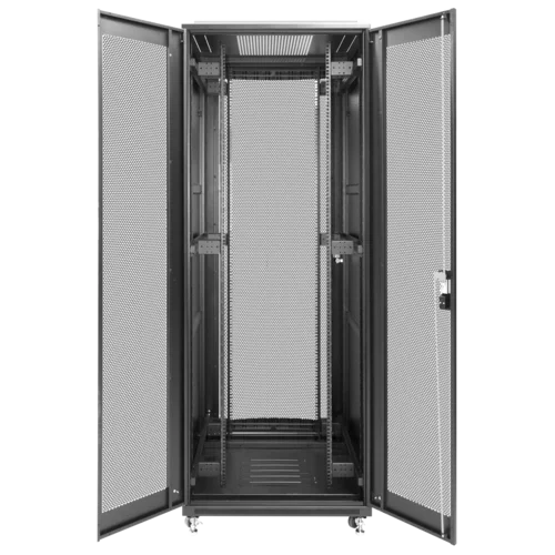 Шкаф телекоммуникационный напольный 42U 800x800мм, серия TFC (SNR-TFC-428080-CPDP-B)