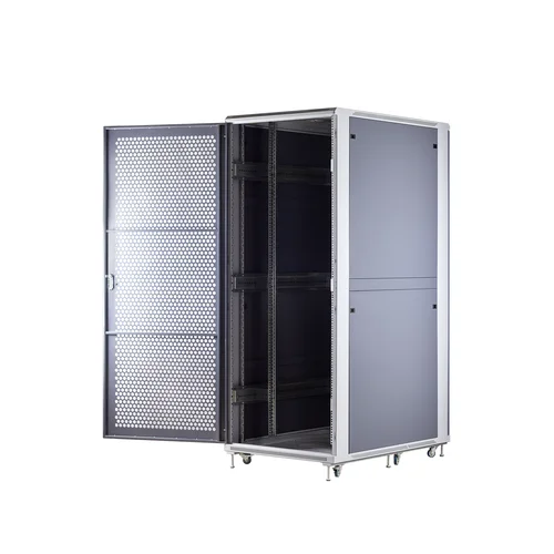 Шкаф телекоммуникационный напольный 42U 800x800мм, серия TFC (SNR-TFC-428080-CPDP-G-SF)