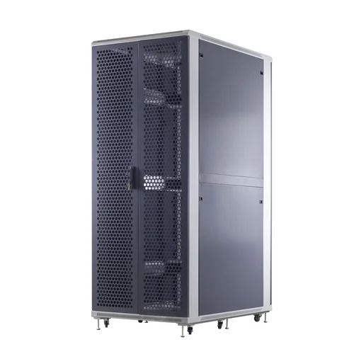 Шкаф телекоммуникационный напольный 47U 800x1000мм, серия TFC (SNR-TFC-478010-CPDP-G-SF)