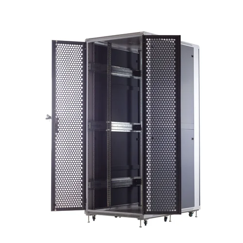 Шкаф телекоммуникационный напольный 47U 800x1000мм, серия TFC (SNR-TFC-478010-CPDP-G-SF)