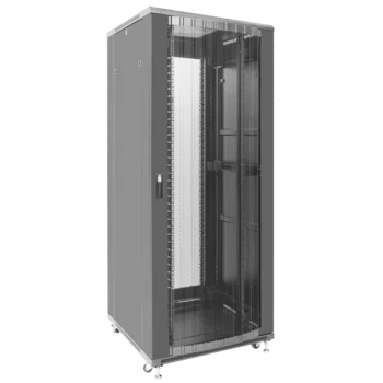 Шкаф телекоммуникационный напольный 47U 800x800мм, серия TFC (SNR-TFC-478080-CPDP-B)