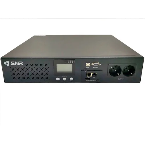 Источник бесперебойного питания Line-Interactive SNR LIRM 1000ВА/800Вт (PF-0.8), 1ф:1ф (220-240В), 24В (DC) (2x9Ач) (чистый синус на выходе)