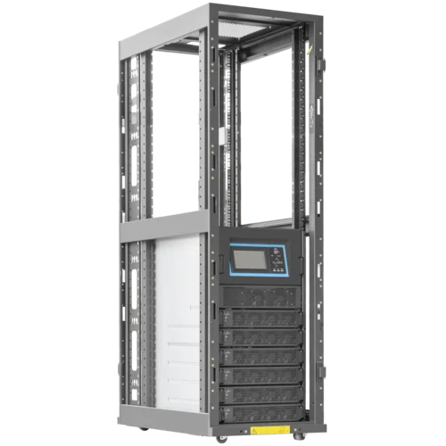 Шасси модульного источника бесперебойного питания 90 кВА/90 кВт серии СМ, 6 слотов для силовых модулей 15 кВА/15 кВт (SNR-UPS-ONRT-090-15CMX33)