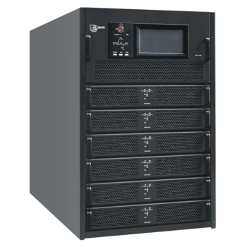 Шасси модульного источника бесперебойного питания 150 кВА/150 кВт серии СМ, 6 слотов для силовых модулей 25 кВА/25 кВт (SNR-UPS-ONRT-150-25CMX33)