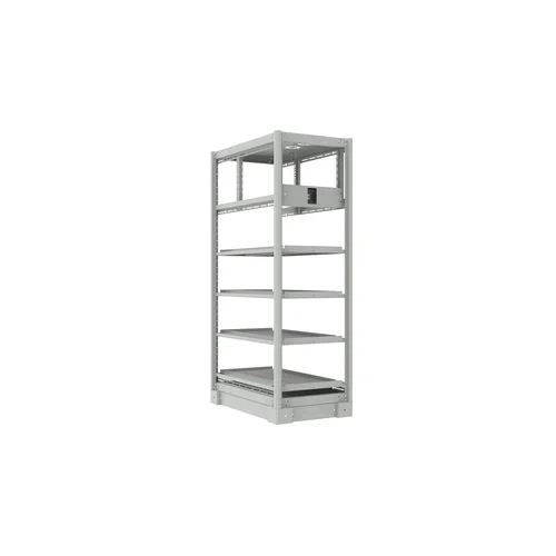 Аккумуляторный стеллаж 4 полки, с отсеком для автомата,1879х600х1000мм (SNR-UPS-RACK-180610-4)