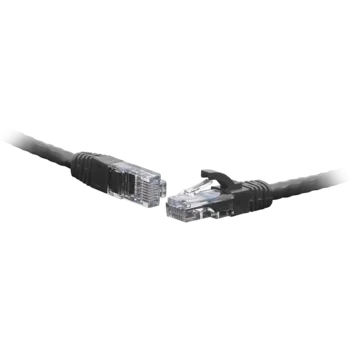 Коммутационный шнур U/UTP 4-х парный cat.6 0.5м LSZH standart чёрный