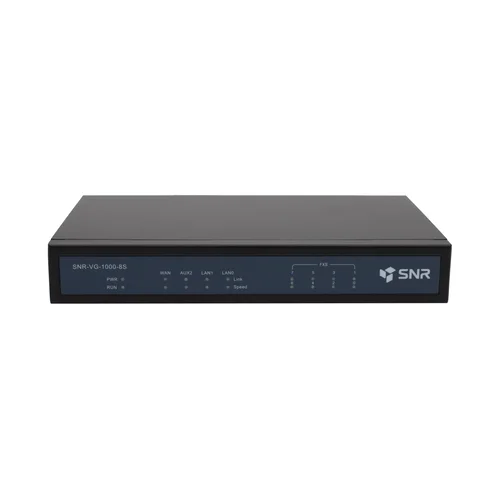 Шлюз VolP SNR, 4 RJ45, 8 SIP аккаунтов