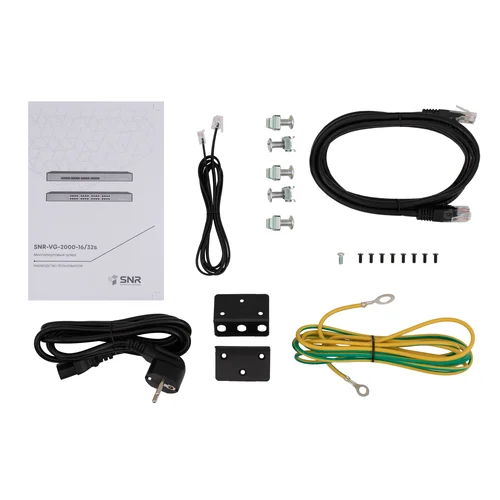 Шлюз VoIP SNR, 16 FXS, 4 RJ45, 16 SIP аккаунтов