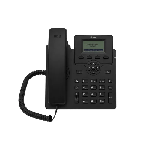 IP-телефон SNR-VP-72-P, 2 SIP-аккаунта, PoE, без БП