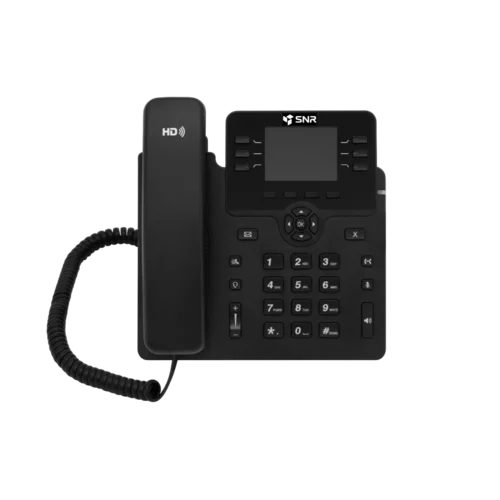 IP-телефон SNR-VP-76-CG-P, 6 SIP-аккаунта, цветной дисплей, GigE, PoE, без БП