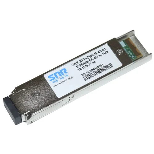 Модуль XFP DWDM оптический, дальность до 40км (15dB), 1528.77нм