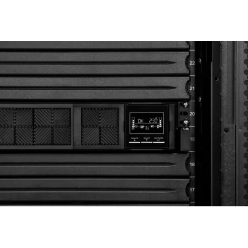 Источник бесперебойного питания Systeme Electric Smart-Save Online SRV 1000 ВА, конвертируемый форм-фактор 2U, 230 В, 6 розеток IEC C13, SmartSlot