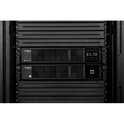 Источник бесперебойного питания Smart-Save Online SRV Systeme Electric 6000 ВА, конвертируемый форм-фактор 4U, 230 В, 1:1, клеммный вход/выход, SmartS