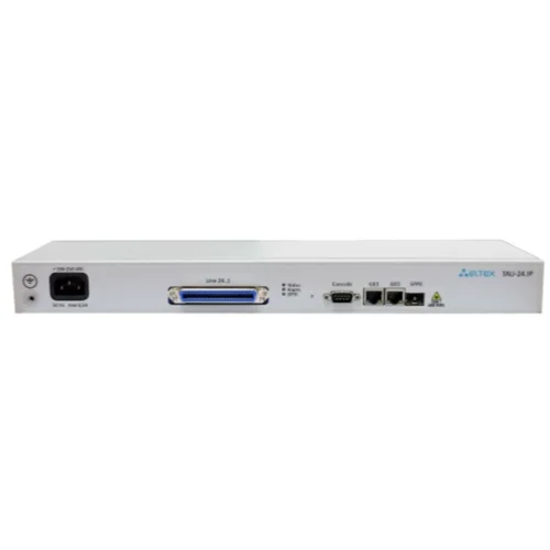 VoIP-шлюз TAU-24.IP: 24хFXS, 3хRJ45-10/100/1000, SIP/H.323, 1U, AC 220V