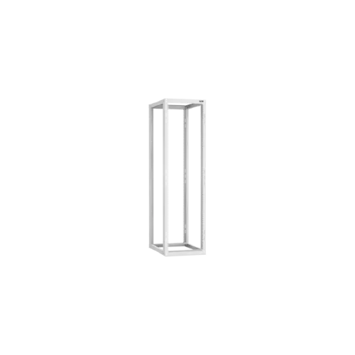 19" Монтажная стойка двухрамная раздвижная 42U Ш550хГ600-1000мм, серая