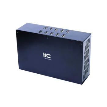 Устройство зарядное для микрофонов ITC TS-W180, 10 USB-разъемов