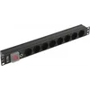 Блок распределения питания Lanmaster TWT-PDU19-10A8P гор.размещ. 8xSchuko базовые 10A