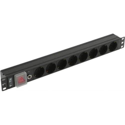 Блок распределения питания Lanmaster TWT-PDU19-10A8P гор.размещ. 8xSchuko базовые 10A