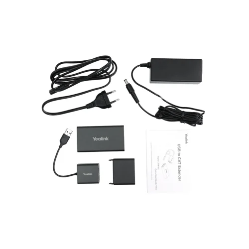 Удлиннитель USB USB2CAT5E-EXT (приемопередающий комплект, адаптер электропитания, AMS-2 года)