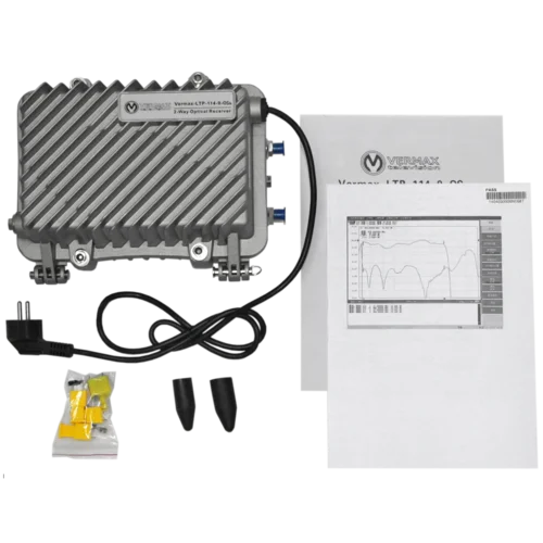 Приёмник оптический для сетей КТВ Vermax-LTP-114-9-OSb