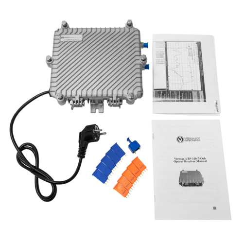 Приёмник оптический для сетей КТВ Vermax-LTP-116-7-OSb